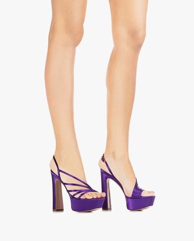  LE SILLA - Giày sandals cao gót nữ Sandalo Scarlet 