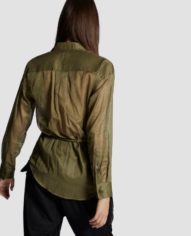  DSQUARED2 - Áo sơ mi nữ tay dài Long Silk 