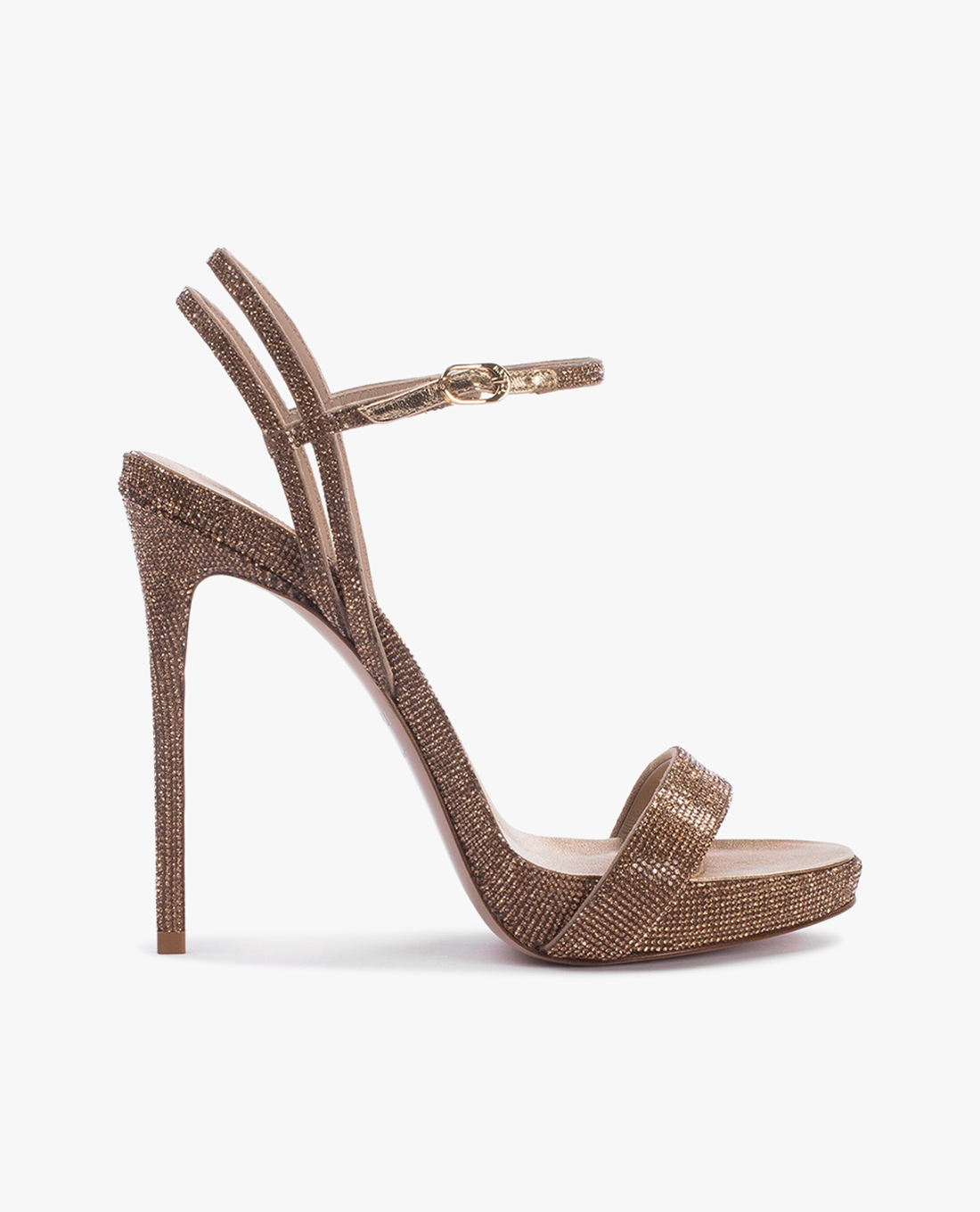 LE SILLA - Giày sandals cao gót nữ hở ngón đính đá Gwen