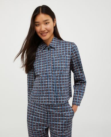  MAX&Co. - Áo khoác sơ mi cổ bẻ tay dài phối nút Usage 