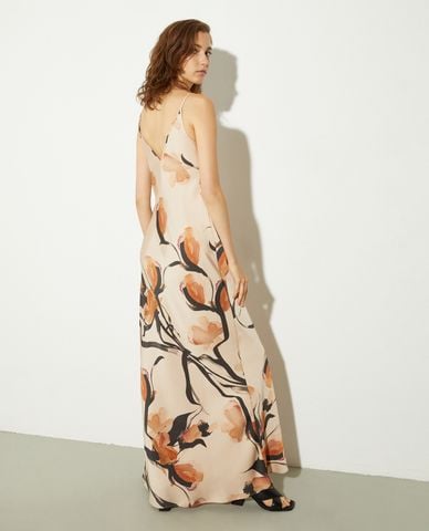  MAX&Co. - Đầm hai dây maxi cổ V phom suông Valais 