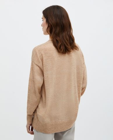  MAX&Co. - Áo khoác cardigan nữ cổ V tay dài Albo 