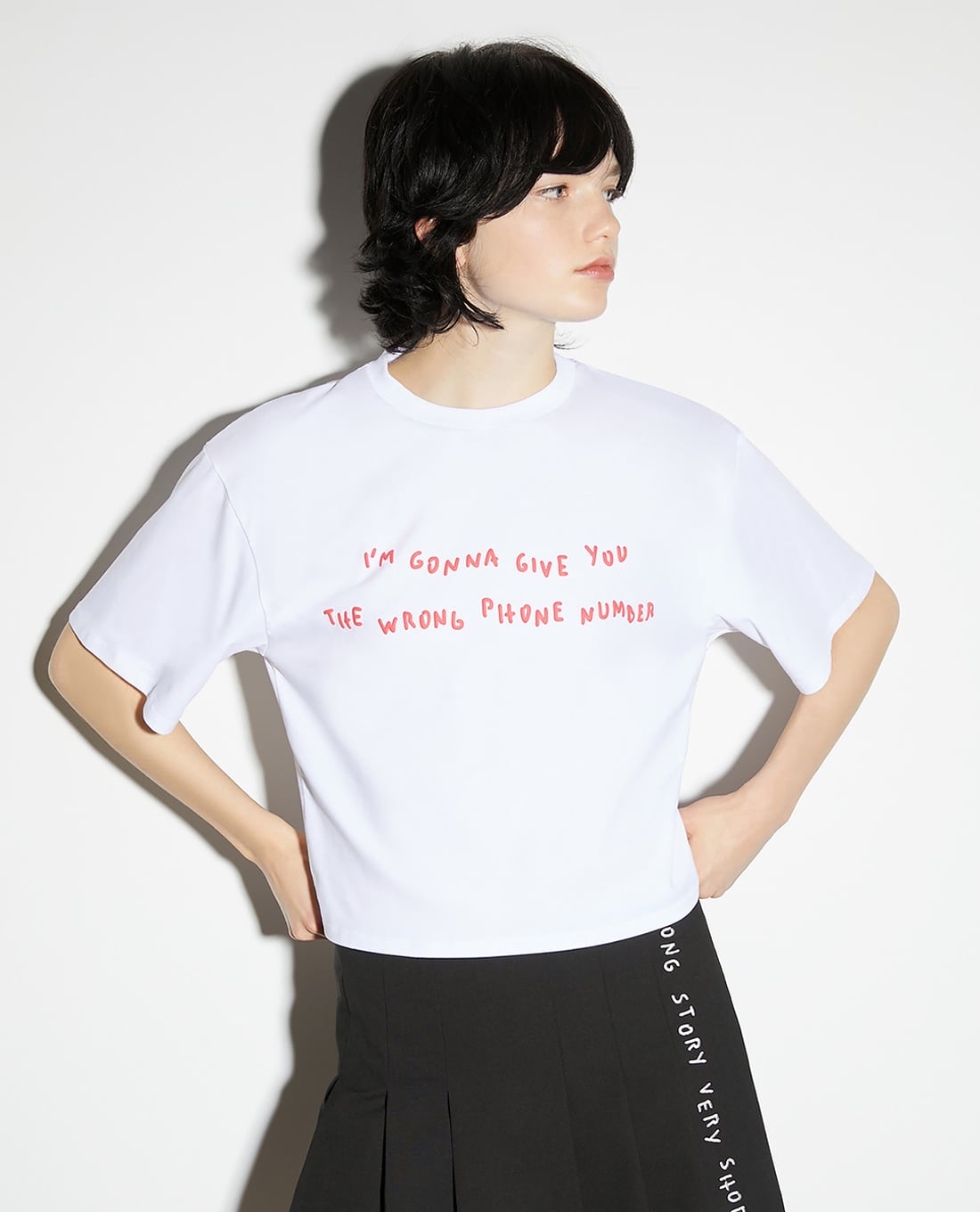 MAX&Co. - Áo thun nữ cổ tròn tay ngắn Boxyclaim