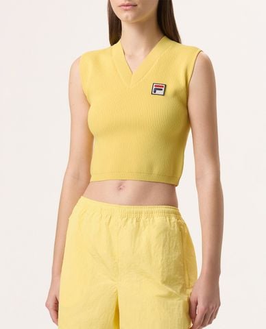  FILA - Áo sát nách nữ Hailey Bieber 