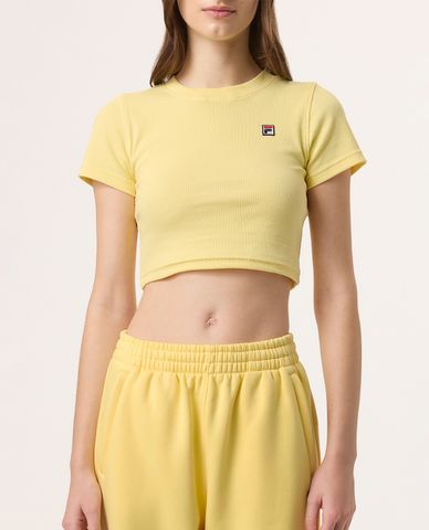  FILA - Áo croptop nữ Hailey Bieber 