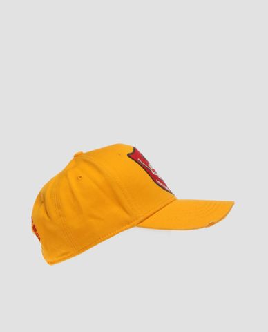  DSQUARED2 - Nón nam lưỡi trai họa tiết con nai và cờ Canada 