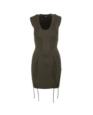  DSQUARED2 - Đầm bút chì ôm body Viscose Blend Sheath 