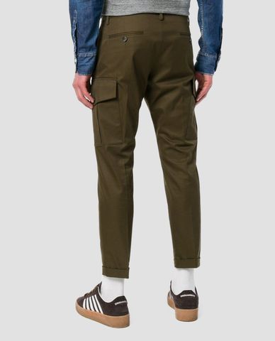  DSQUARED2 - Quần dài nam slim fit phối túi Pantlone 