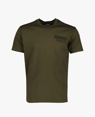  DSQUARED2 - Áo thun nam ngắn tay cổ tròn Ceresio 