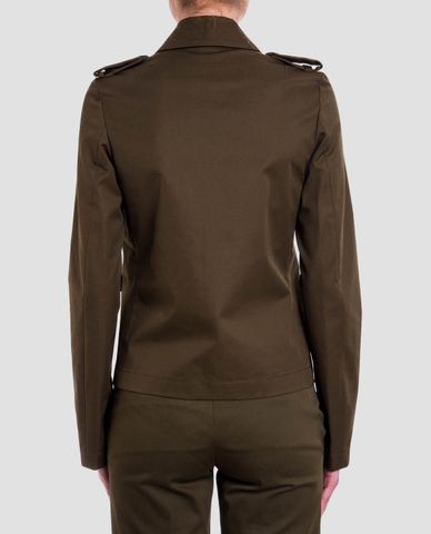  DSQUARED2 - Áo khoác nữ túi hộp thêu hoa Epaulettes 