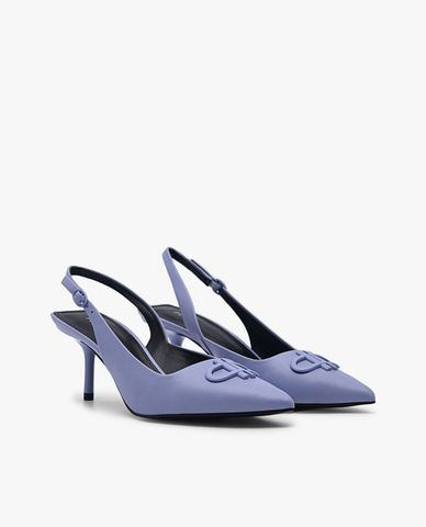  PEDRO - Giày cao gót nữ bít mũi Icon Leather Pointed 