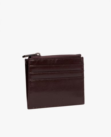  PEDRO - Ví đựng name card nam Leather Zipped 