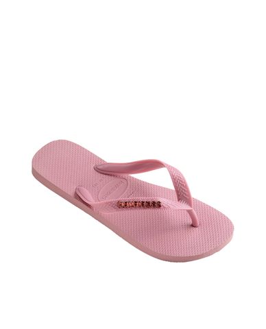  HAVAIANAS - Dép nữ Logo Metallic 