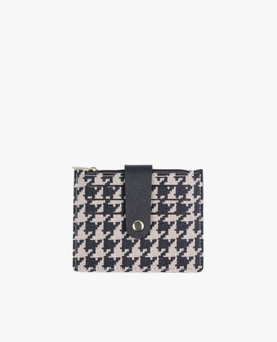  CECI - Ví đựng thẻ nữ phối khuy bấm tiện lợi 