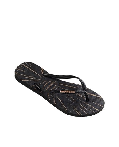  HAVAIANAS - Dép nữ Slim Metallic Print 
