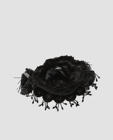  DSQUARED2 - Ví cầm tay nữ dây rút đính cườm 