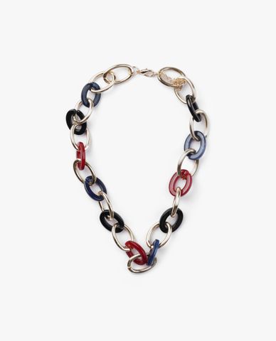  CECI - Vòng cổ nữ chuỗi xích bản to thời trang 