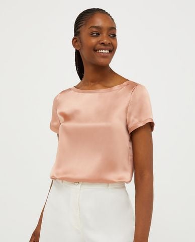  MAX&Co. - Áo thun cổ tròn tay ngắn thanh lịch Arabba 