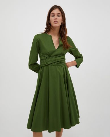  MAX&Co. - Đầm xếp li midi cột dây ở eo Rialto 