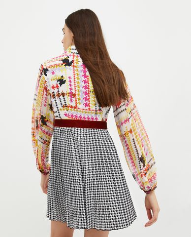  MAX&Co. - Đầm xếp li cổ bẻ tay dài Veneto 