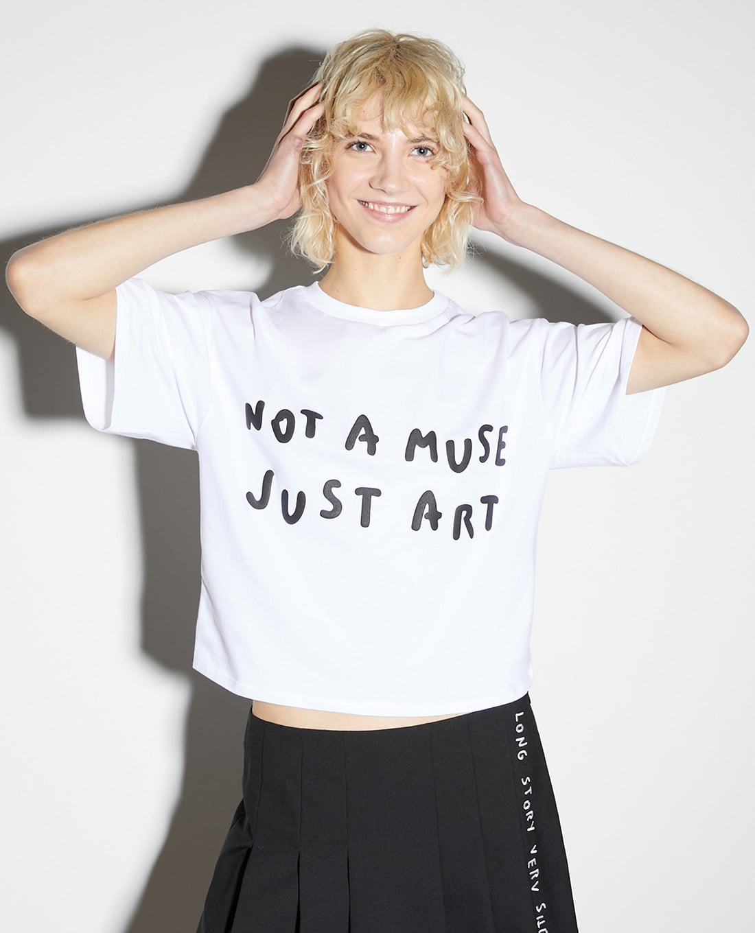 MAX&Co. - Áo thun nữ cổ tròn tay ngắn Boxyclaim