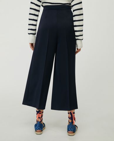  MAX&Co. - Quần kiểu nữ ống rộng Cotton Marinière 