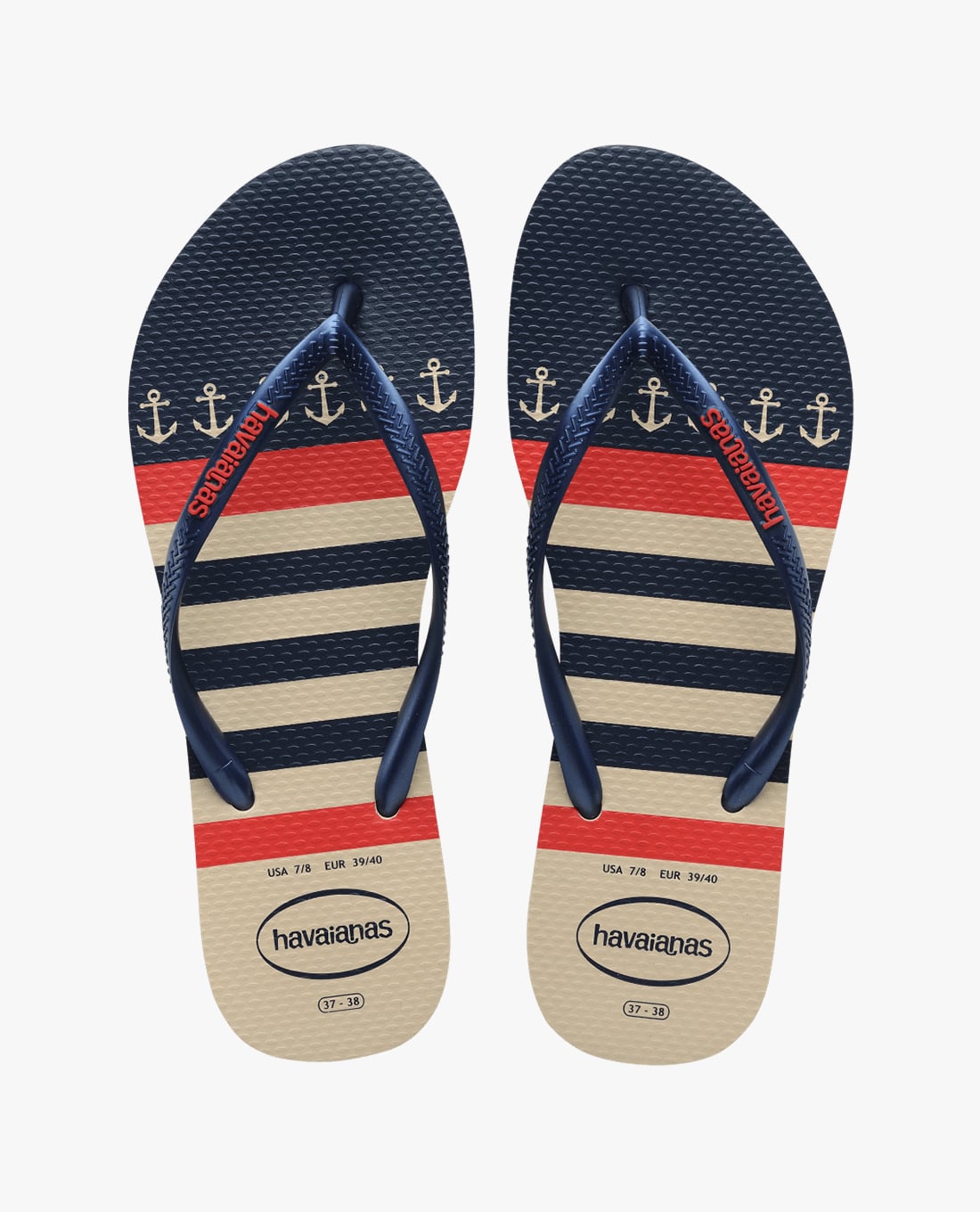HAVAIANAS - Dép kẹp nữ Slim Nautical