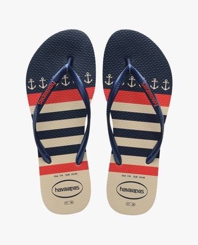  HAVAIANAS - Dép kẹp nữ Slim Nautical 