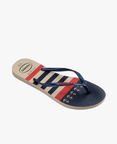  HAVAIANAS - Dép kẹp nữ Slim Nautical 