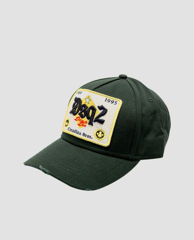  DSQUARED2 - Nón nam bóng chày Patch Detail 