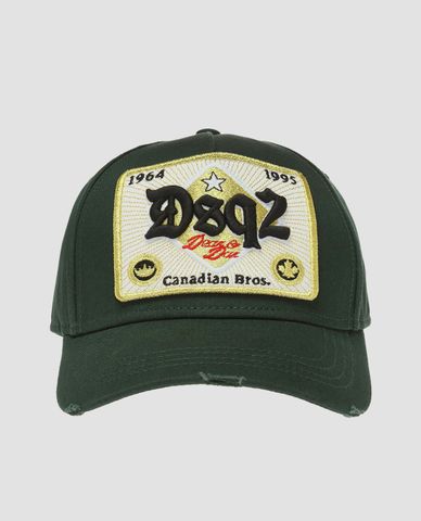  DSQUARED2 - Nón nam bóng chày Patch Detail 