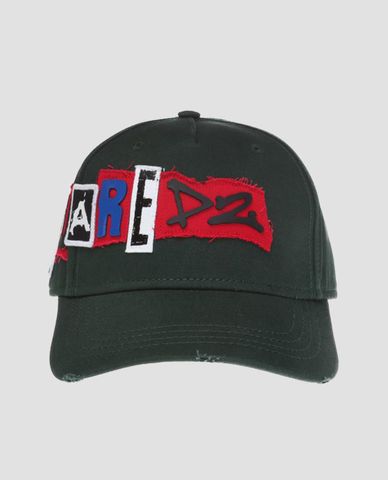  DSQUARED2 - Nón bóng chày thời trang Nothing Is Indestructible 