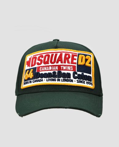  DSQUARED2 - Nón bóng chày thời trang Family Business 