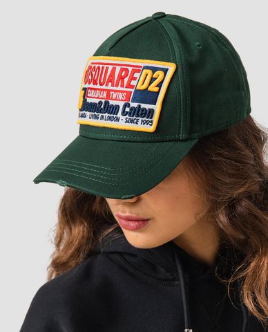  DSQUARED2 - Nón bóng chày thời trang Family Business 