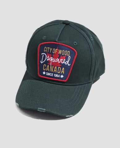  DSQUARED2 - Nón nam bóng chày City Of Wood 