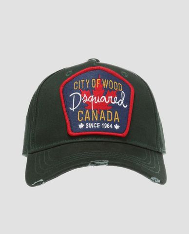  DSQUARED2 - Nón nam bóng chày City Of Wood 