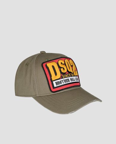  DSQUARED2 - Nón bóng chày Brother Hill Gang 