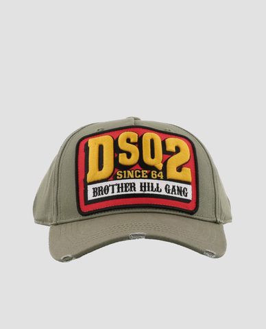  DSQUARED2 - Nón bóng chày Brother Hill Gang 