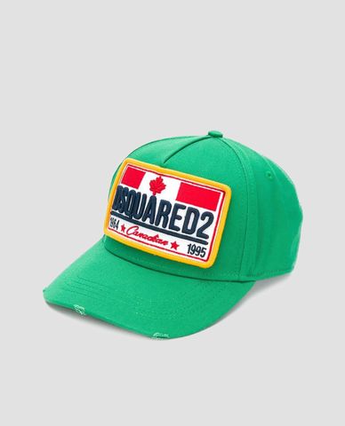  DSQUARED2 - Nón nam họa tiết cờ Canada 