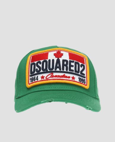  DSQUARED2 - Nón nam họa tiết cờ Canada 