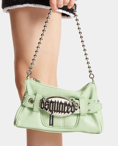  DSQUARED2 - Túi đeo vai nữ hình thang Gothic Belt 