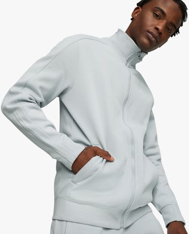  PUMA - Áo khoác thể thao nam cổ trụ T7 Track 