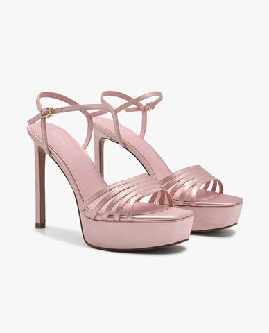  PEDRO - Giày sandals cao gót nữ Iza Fabric Platform 
