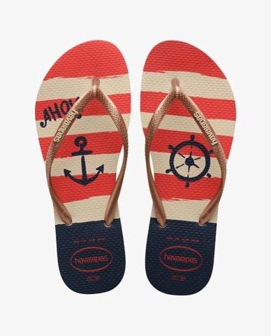  HAVAIANAS - Dép kẹp nữ Slim Nautical 