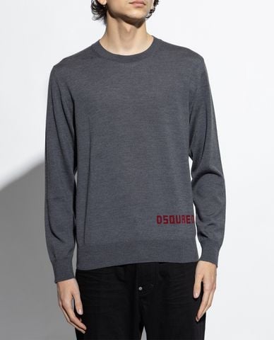  DSQUARED2 - Áo sweatshirt nam cổ tròn thời trang 