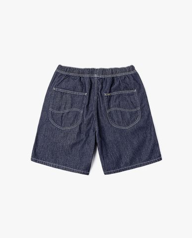  LEE - Quần short jeans nam ống rộng 908 