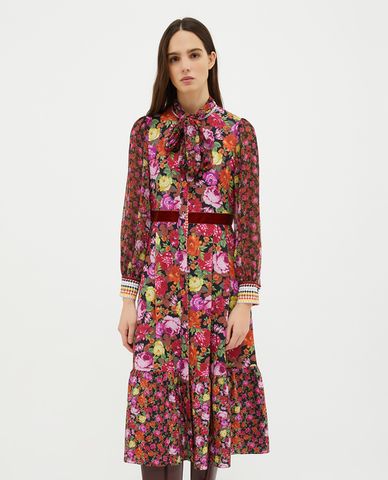  MAX&Co. - Đầm sơ mi tay dài phom midi Giocare 