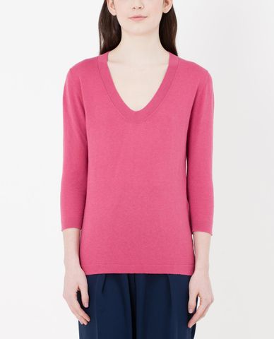  MAX&Co. - Áo len nữ cổ V tay dài Compunto 