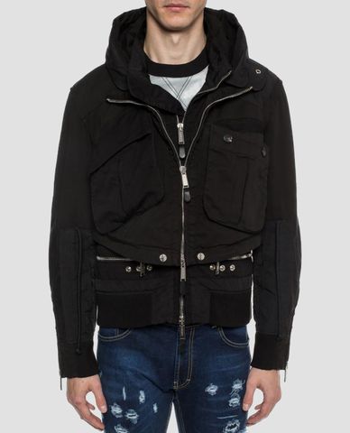  DSQUARED2 - Áo khoác nam túi hộp Double Layered 