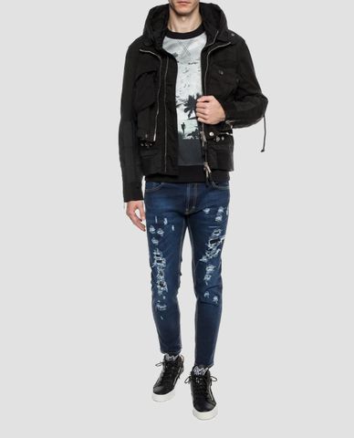  DSQUARED2 - Áo khoác nam túi hộp Double Layered 